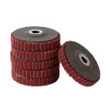 nylon abrasive polishing wheel non woven flap wheel